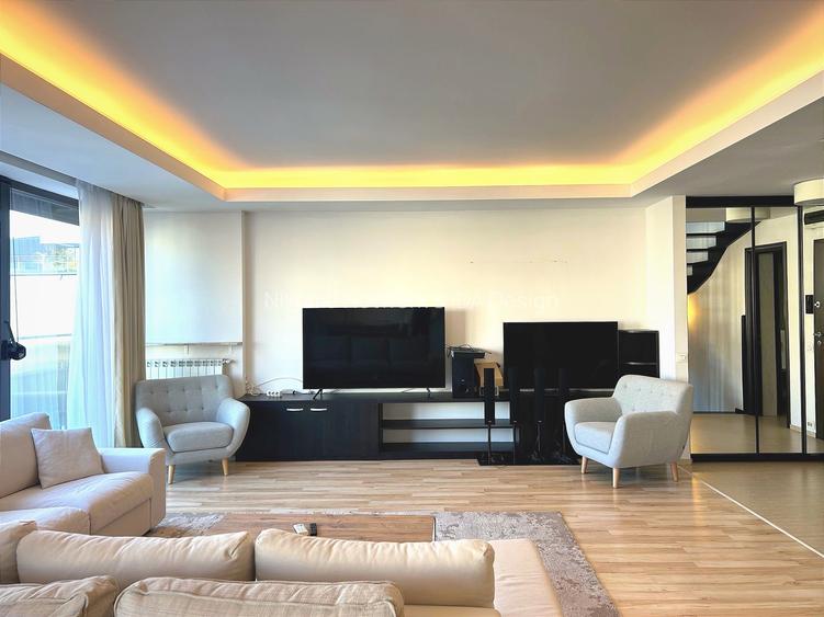 Penthouse tip duplex cu 5 camere si 2 terase generoase lângă parcul Herastrau - 2