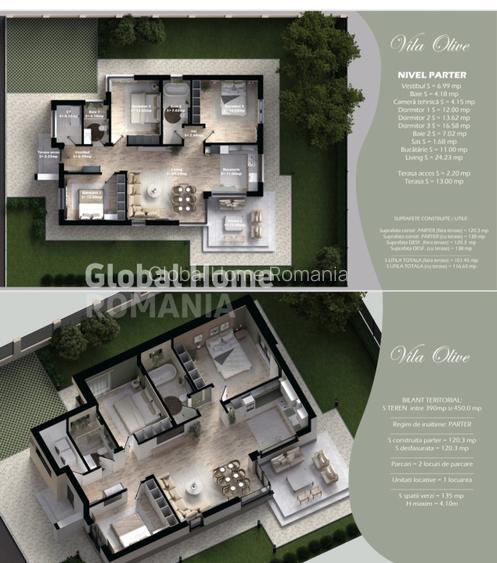 Single Villa | 4 Camere + 400Mp Teren | Zotic Residence | Balotesti - 24