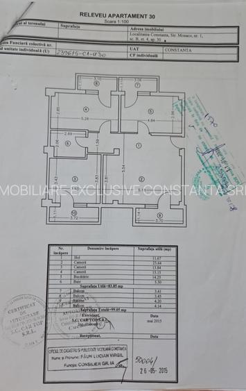 EXCLUSIVITATE Apartament Modern Cu 3 Camere In Tomis Plus Parcare - 1