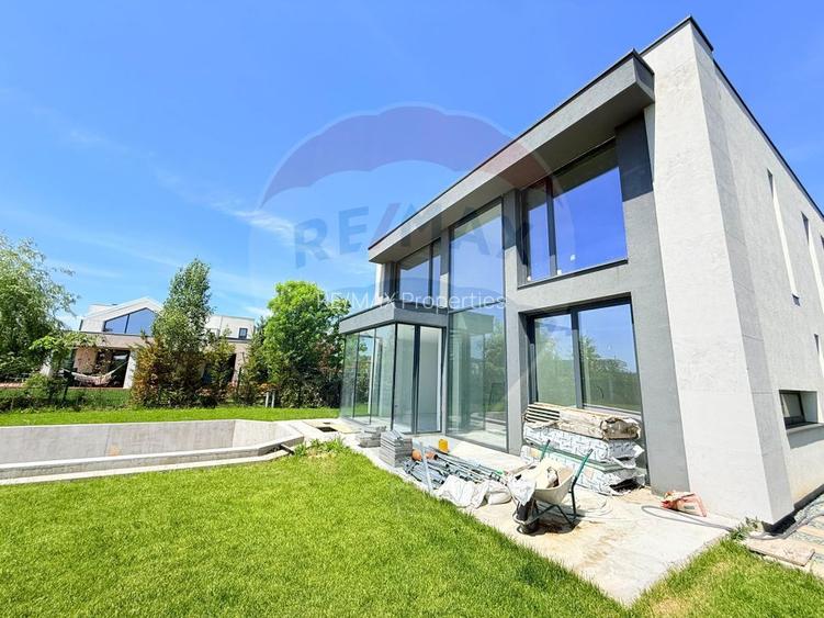 Vilă modernă de vânzare | 5 camere | Dumbrava Vlăsiei | Teren 750 mp - 20