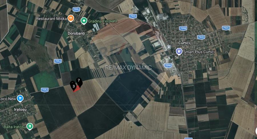Teren extravilan 46,300mp Curtici - 5