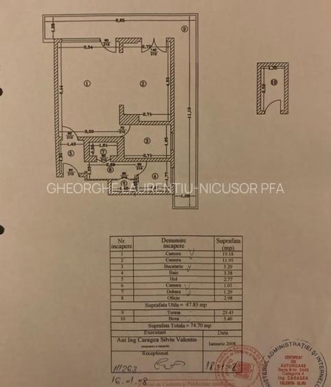 Apartament  Calea Victoriei - 8