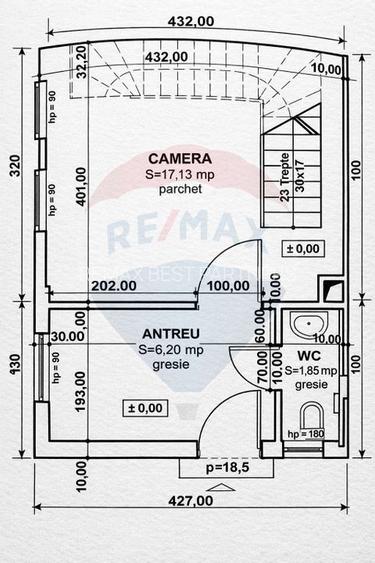Spatiu de birouri de 80 mp de inchiriat pe str. Petofi Sandor - 10