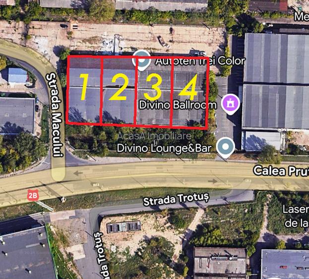 Hale de inchiriat 1000mp situate pe Calea Prutului - 2