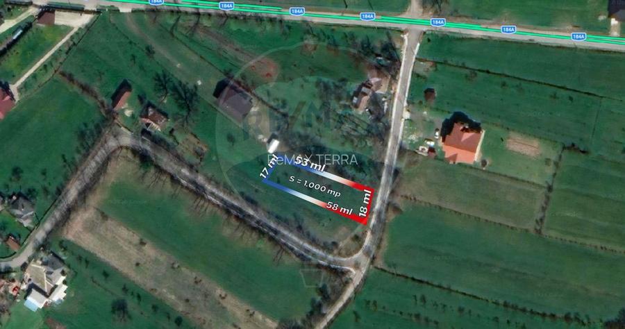 Teren intravilan cu priveliste de vanzare in Rus - 2