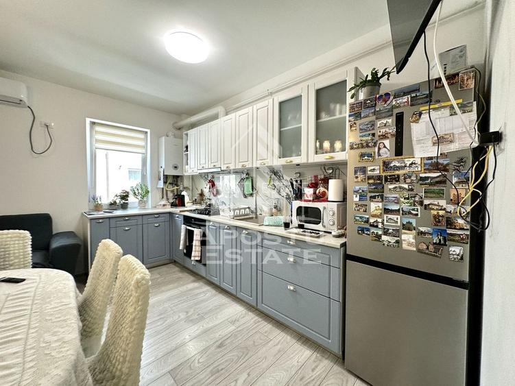 Apartament cu 3 camere, complet mobilat si utilat, etajul 2, Giroc - 6