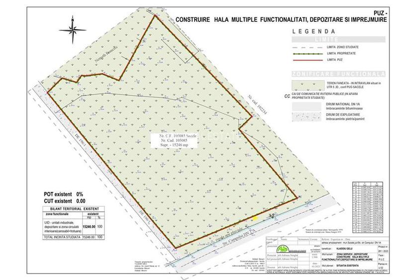 Teren Industrial, Centura Sacele, PUZ - 6