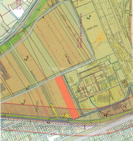 Teren industrial 16.434 mp – PUZ aprobat – autorizare hale in curs – Str. Zizinu - 2