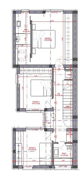 Lipovei | Duplex Premium | 4 Camere | Perete Dublu | Finisaje Tempini - 34
