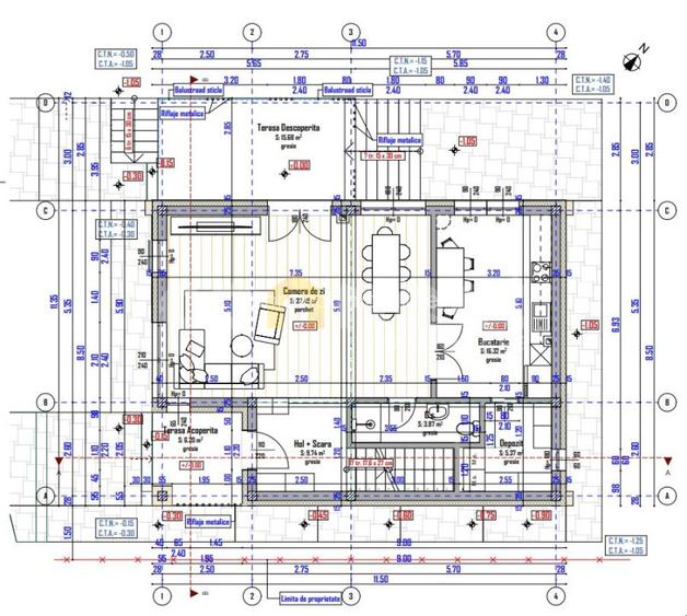 Casa de vanzare | 4 camere, 3 bai | Teren 500 mp I Tureni - 8