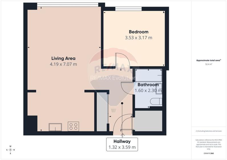 2 Camere Premium ONE66 | Vedere Tâmpa | Comision 0% - 22