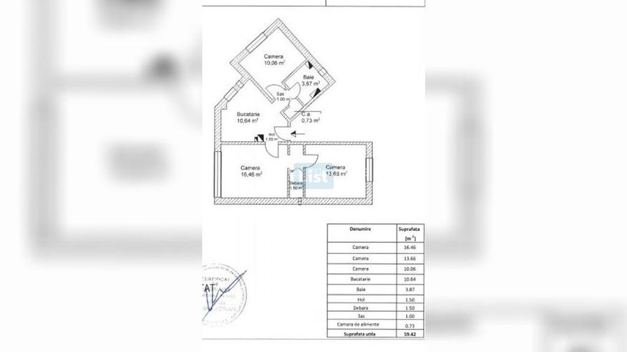 Vanzare apartament cu 3 camere in cartierul Grigorescu - 2