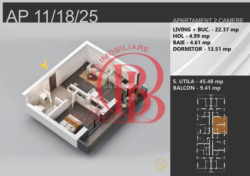 Direct Dezvoltator 2 camere Ideal Investitie-Theodor Pallady - 2