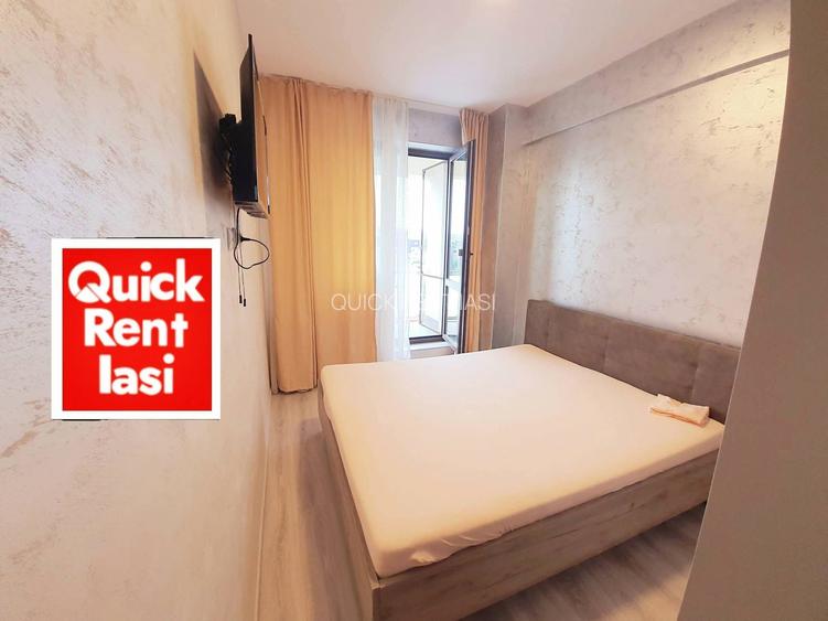 Palas Mall Lazar Residence Apartament 2Camere Open Space De Inchiriat Modern - 9