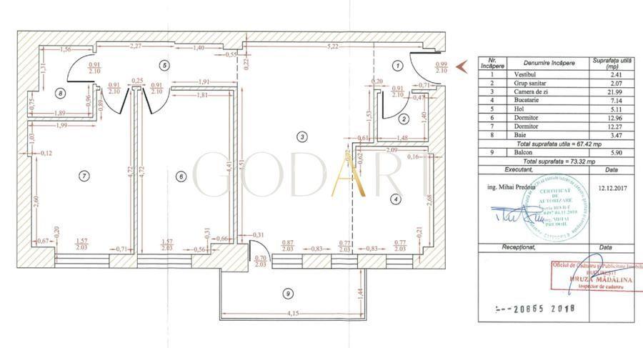 3 camere | Design Premium | 2 locuri parcare - 1