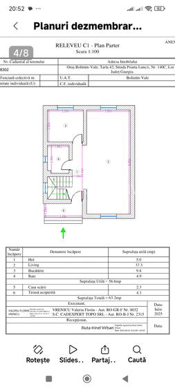 FARA COMISIOANE in Bolintin casa cu 5 camere P+1  asfalt curent 380v canal apa - 25