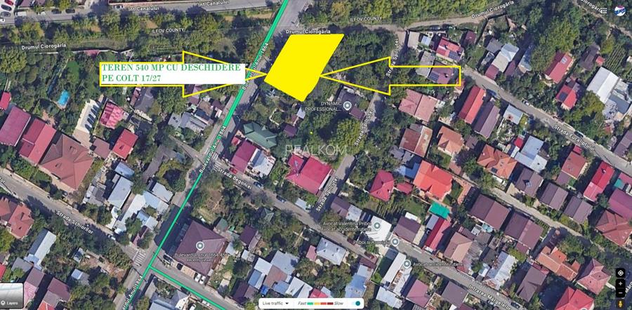 VANZARE TEREN INTRAVILAN DE 540 mp SITUAT IN  MILITARI, BD. ANUL 1864 - 18