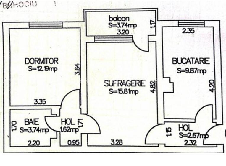 Apartament 2 camere de vanzare zona Tomis 3 - 14