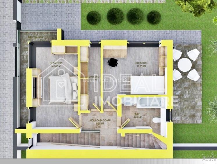 Casă modernă cu cu 4 camere si gradina, în Selimbar - 5