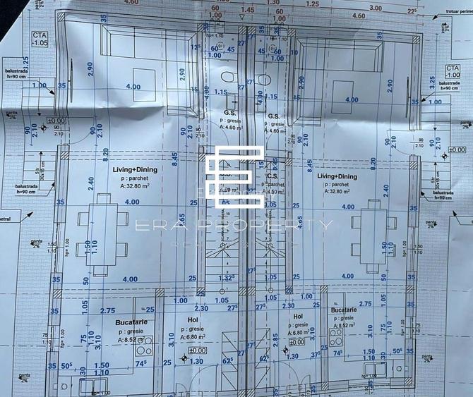 Duplex, 4 camere,INTABULAT, zona Casa de Apa, cartierul Arhitectilor - 1