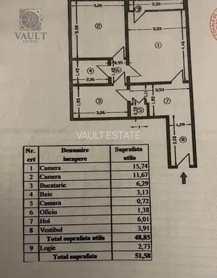 Apartament 2 camere Drumul Taberei-Metrou Raul Doamnei - 7