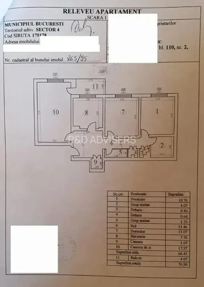 Apartament 3 camere 2 băi - Apărătorii Patriei - 9
