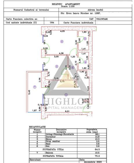 PRIMA INCHIRIERE | CORTINA 126  | APARTAMENT 3 CAMERE COMPLET MOBILAT - 19