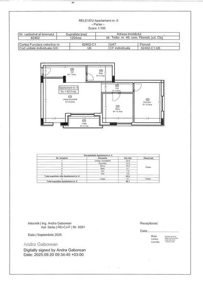 Ap 06 Teilor Residence - 3 camere FINISAT - 1