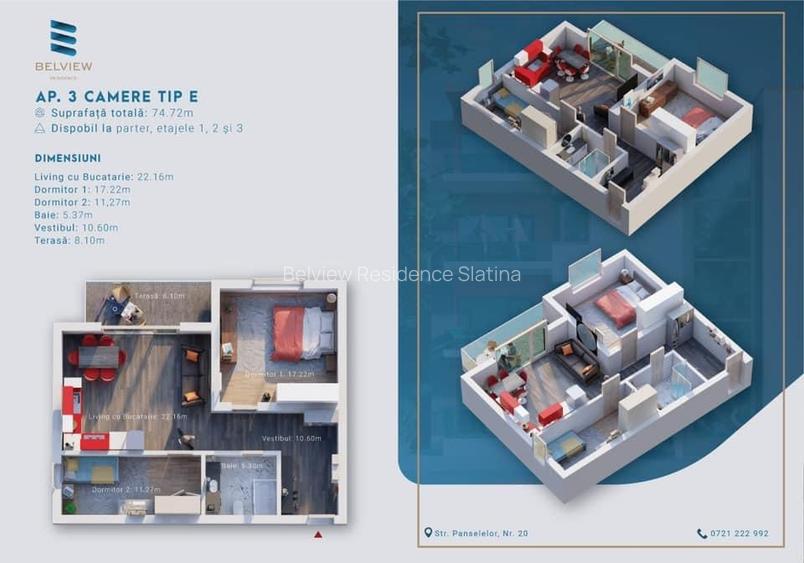 Apartament 3 camere - 8