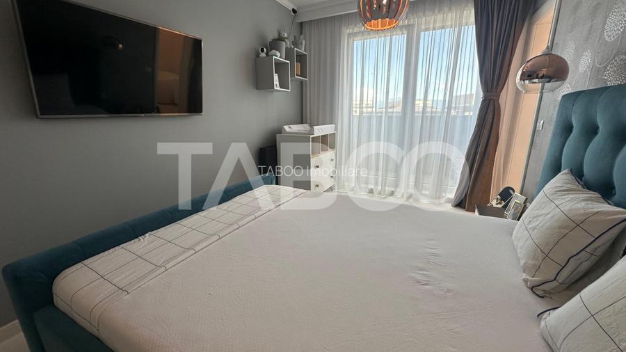 Penthouse de lux loc parcare inclus 3 camere 2 bai zona Lupeni Sibiu - 8
