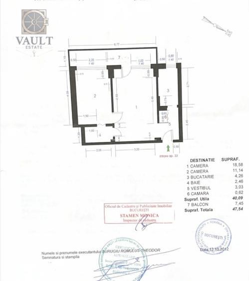 Apartament 2 camere - PIATA DOROBANTILOR - 1