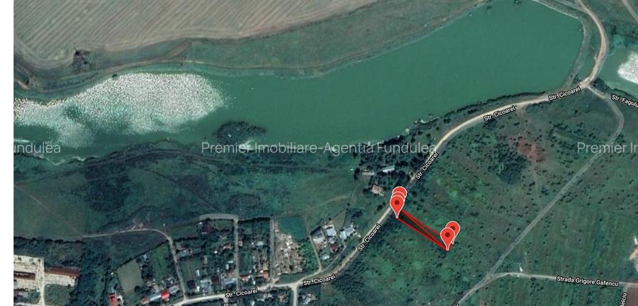 Teren intravilan Fundulea 1390 mp – asfalt, utilitati, 150 m de lac - 2
