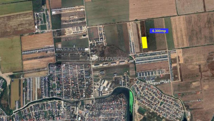 Tunari AeroCity, teren construibil - 2