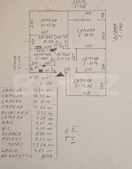 Apartament spațios de 4 camere, complet modernizat, la cheie - Manastur - 15