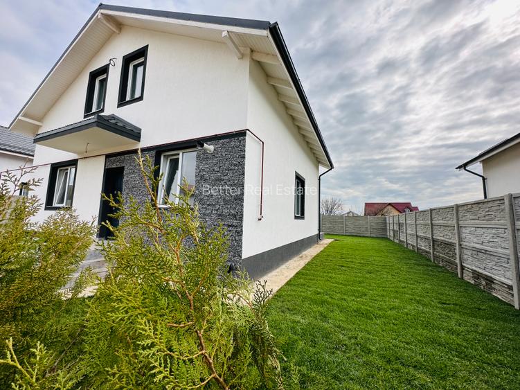 Casă individuală de vânzare nouă în Berceni Ilfov - 4 camere, curte 406 mp - 19