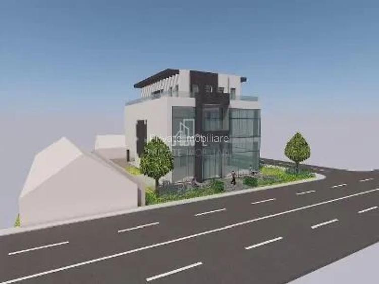 Teren 720 Mp De Vanzare Cu Proiect Autorizat Spatiu Com,,Str Gh. Doja - 7