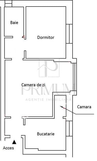 BRANCOVEANU - 2 CAMERE - ETAJUL 2 - CENTRALA PROPRIE - BLOC IZOLAT - 9