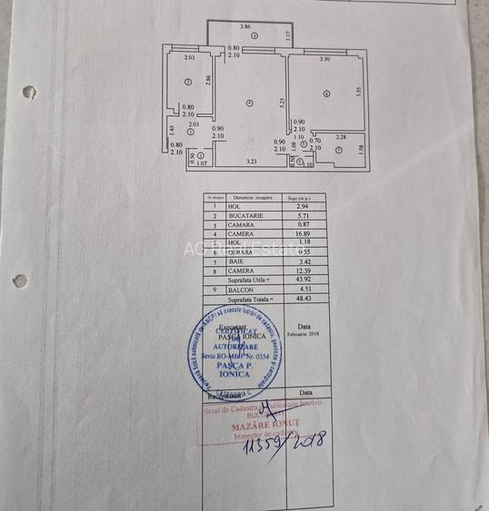 2 Camere Iulia Hasdeu-Ferdinand Zugravit metrou 5 min - 1