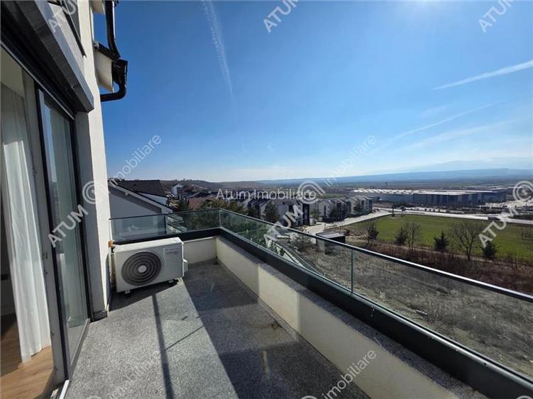 Penthouse cu 3 camere mobilat si utilat complet cartierul Turnisor - 13