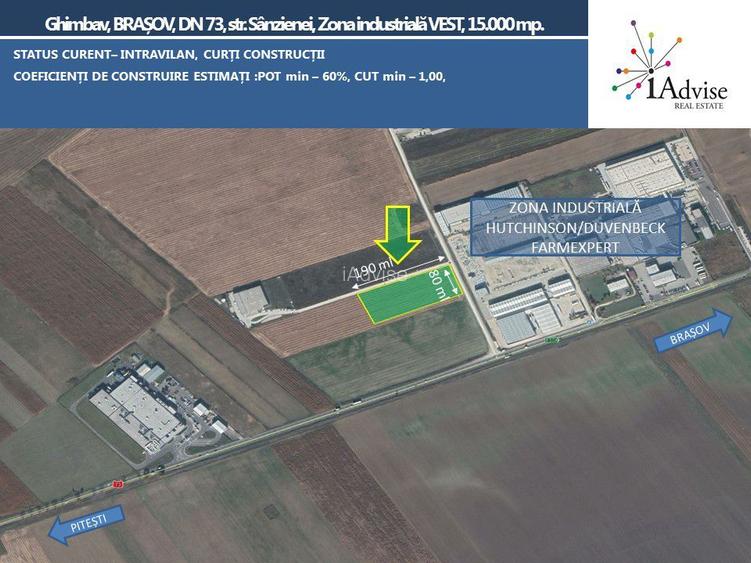 Teren de 15400 mp ideal constructii industriale sau logistice - 5