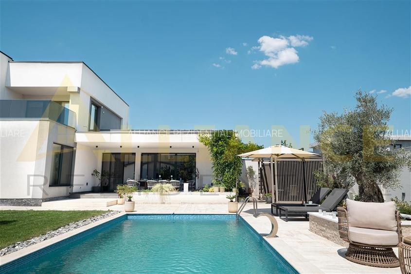 Vila Impresionanta cu Piscina Privata si Gradina de 850 mp in Comuna Berceni - 25