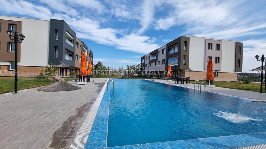 GARSONIERA in Complex cu Piscina zona Otopeni bloc NOU-COMISION 0%. - 18