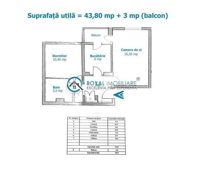 Royal Imobiliare - Vanzare apartament 2 camere zona Enachita Vacarescu - 6