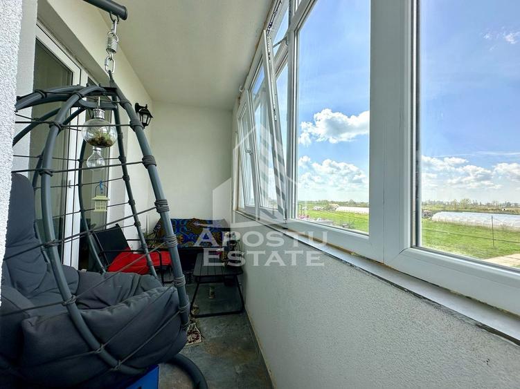 Apartament cu 3 camere de vanzare, mobilat, etajul 2, Giroc, Timis