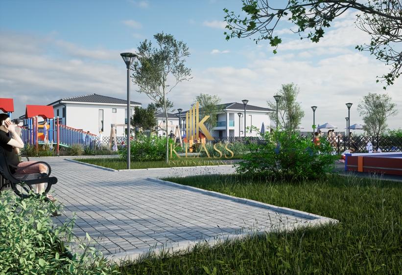 Duplex de vânzare | Zonă rezidențială Clinceni, lângă lac | Comision 0%