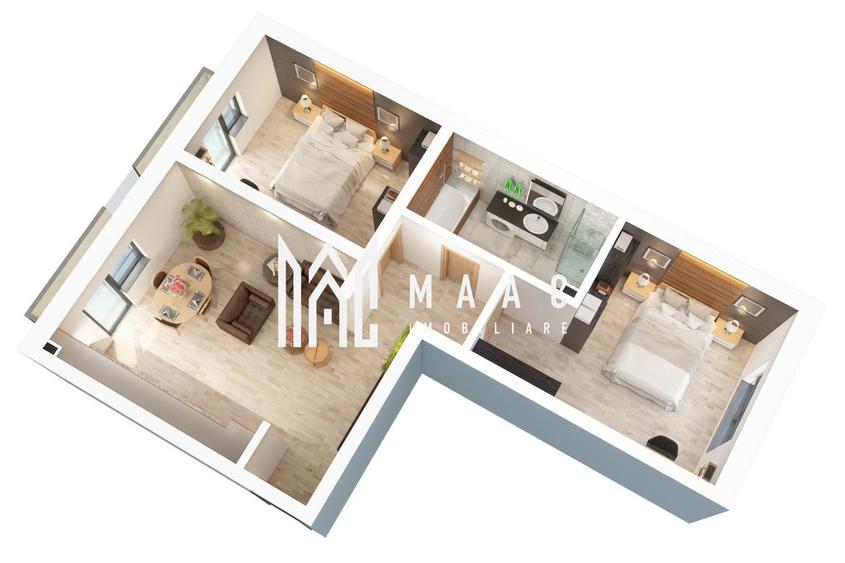 Apartament 3 camere | Curte proprie | Bloc nou | D. Stanca