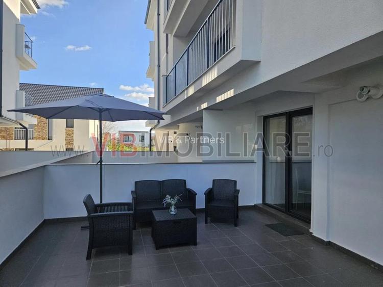 Apartament 2 camere bloc nou, terasă 37 mp,  Otopeni - 2