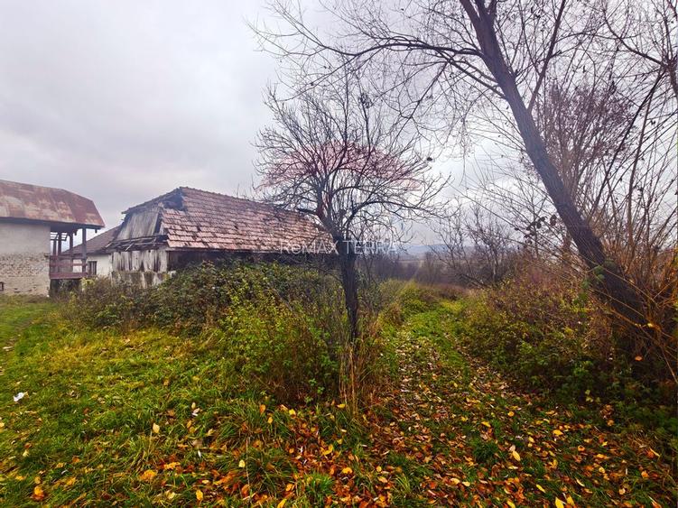 Teren de vânzare Unguraș cu priveliște si anexe - 12