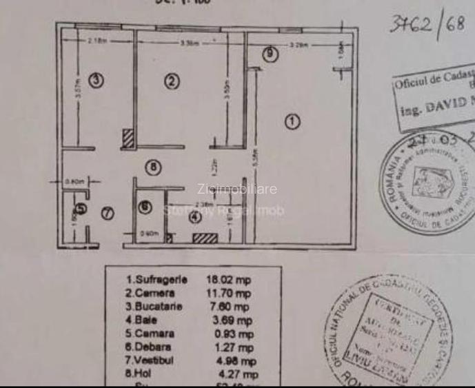 Apartament 2 camere decomandat  Bloc anvelopat  Zona Gorjului – Valea Lungă - 1