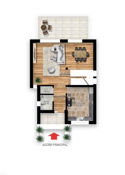 Proprietar vand casa noua, cu trei dormitoare trei bai, trei balcoane - 7